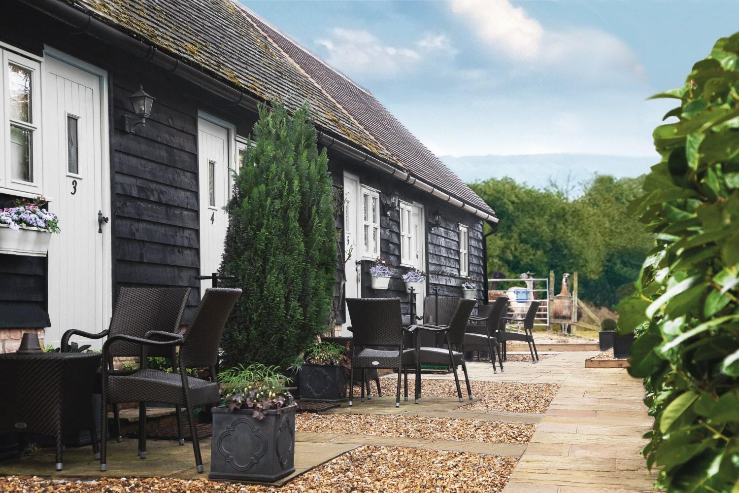 The Merry Harriers Pub Hambledon  Exterior foto